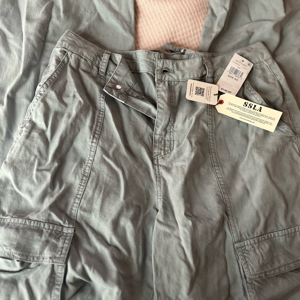 Doheny Wide Leg Cargo Pants